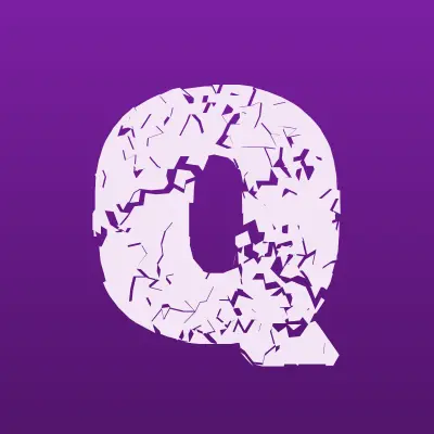 Qiwi, сеть постаматов, лого-визитка