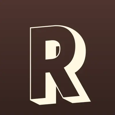 Рай, магазин одежды, лого-визитка